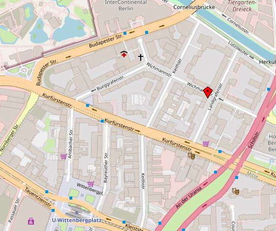 openstreetmap landgrafenstrasse